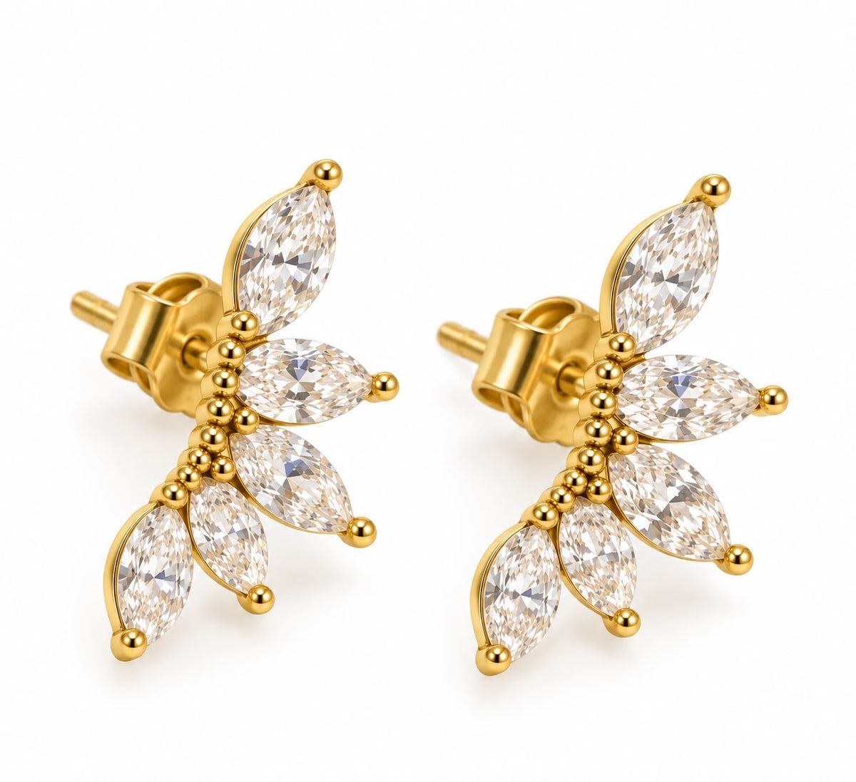 Boucles d'oreilles FLORA