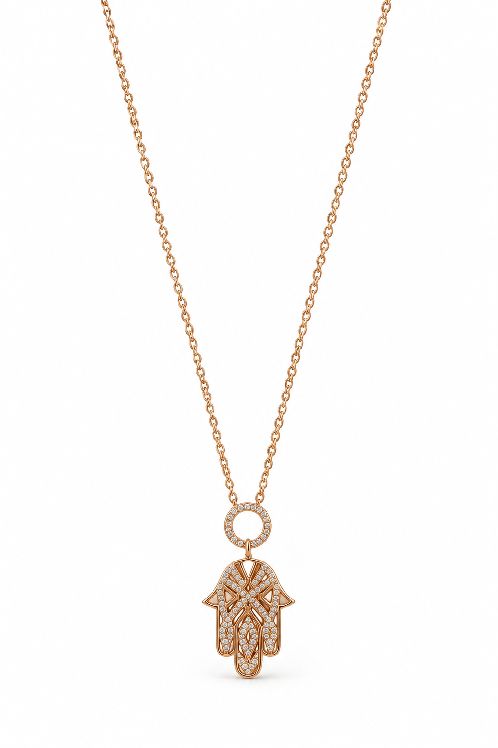 Sautoir rose gold Maya