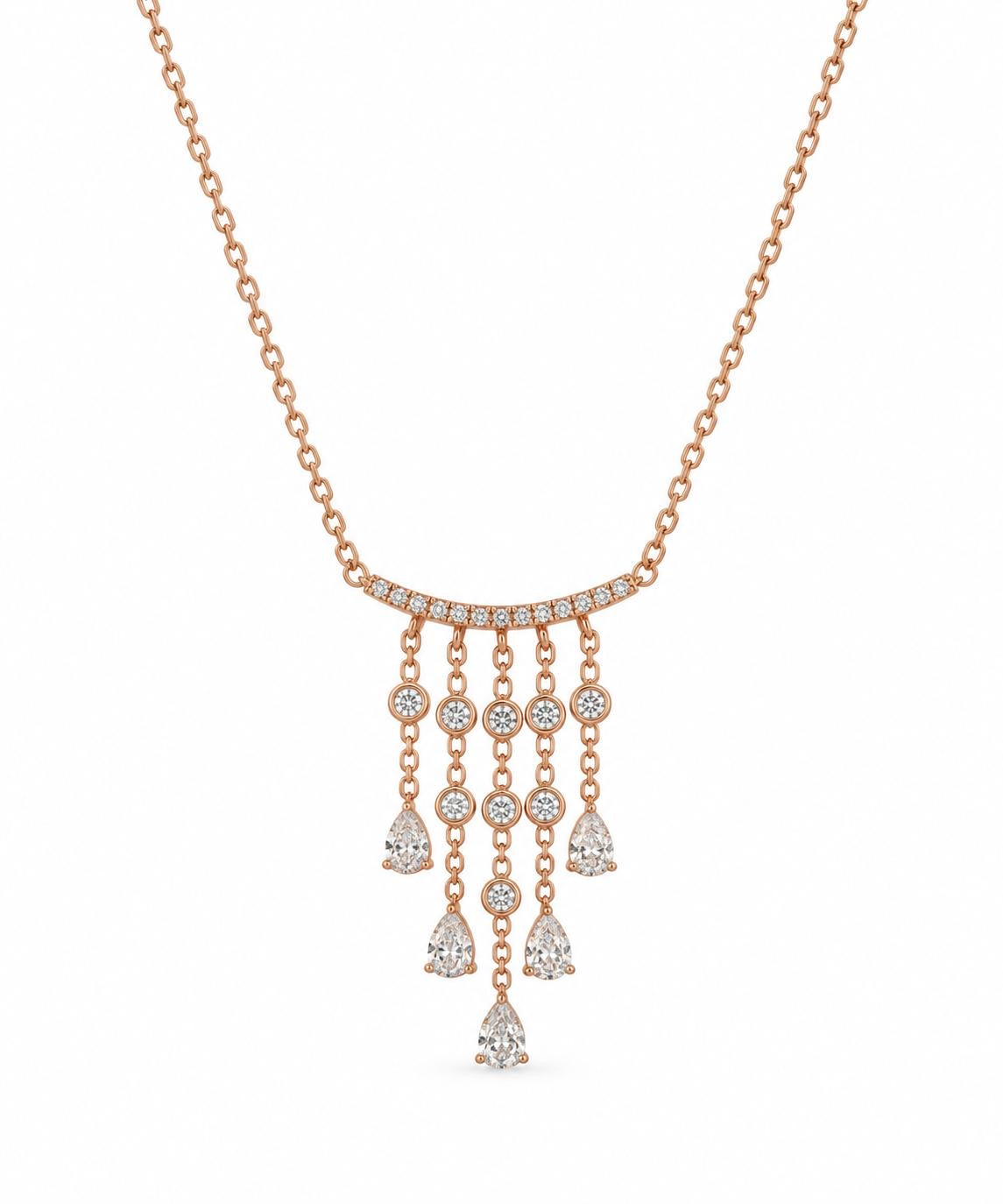 Collier rose gold Shéhérazade