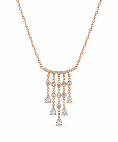 Collier rose gold Shéhérazade
