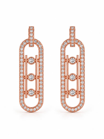 Boucles Naya Gold Boucles Rose Gold Naya