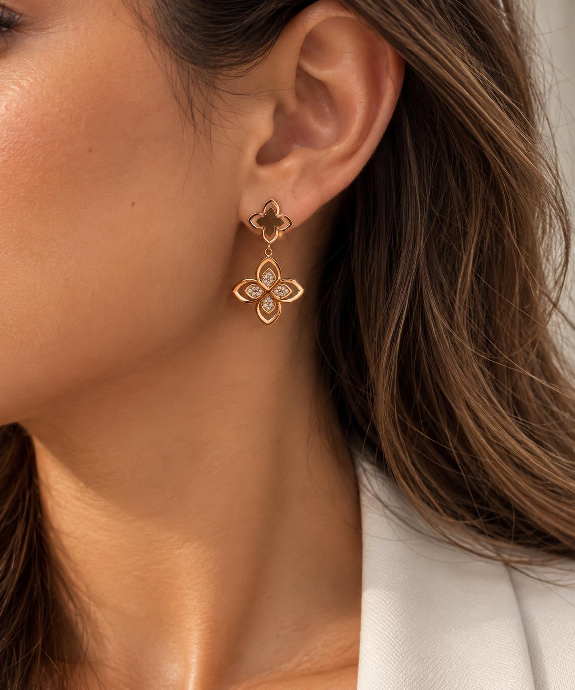 Boucles Rose Gold Yasmina