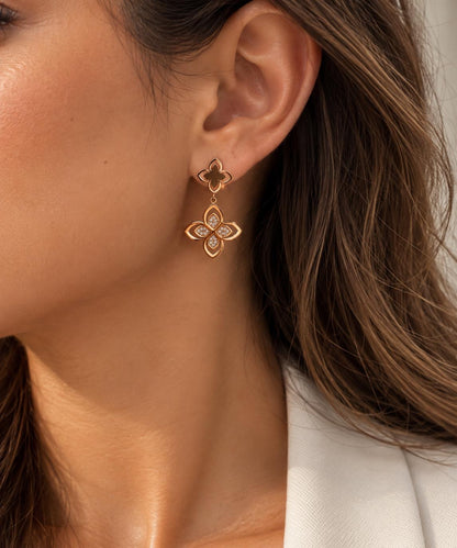 Boucles Rose Gold Yasmina