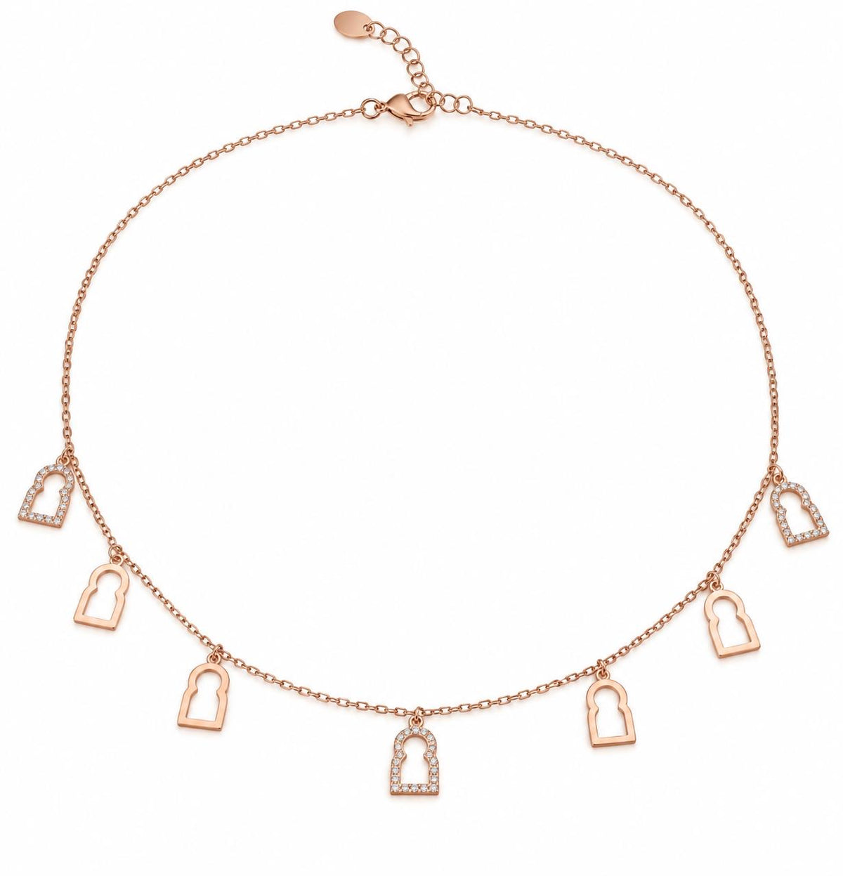 Collier rose gold Éclat