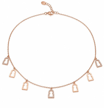 Collier rose gold Éclat