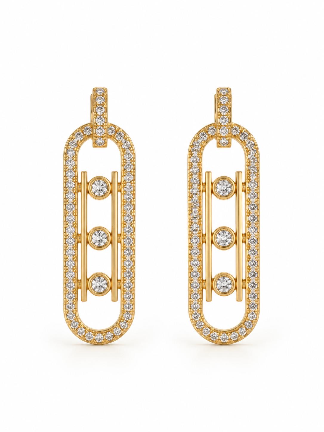 Boucles Naya Gold Boucles Rose Gold Naya