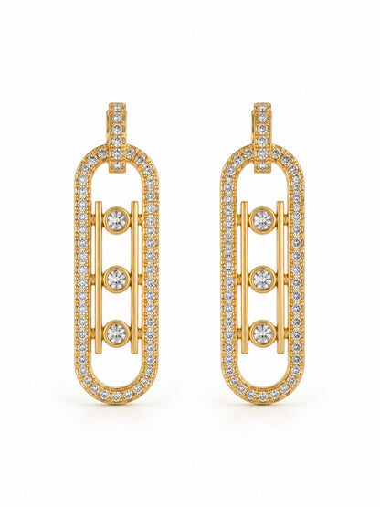 Boucles Naya Gold Boucles Rose Gold Naya