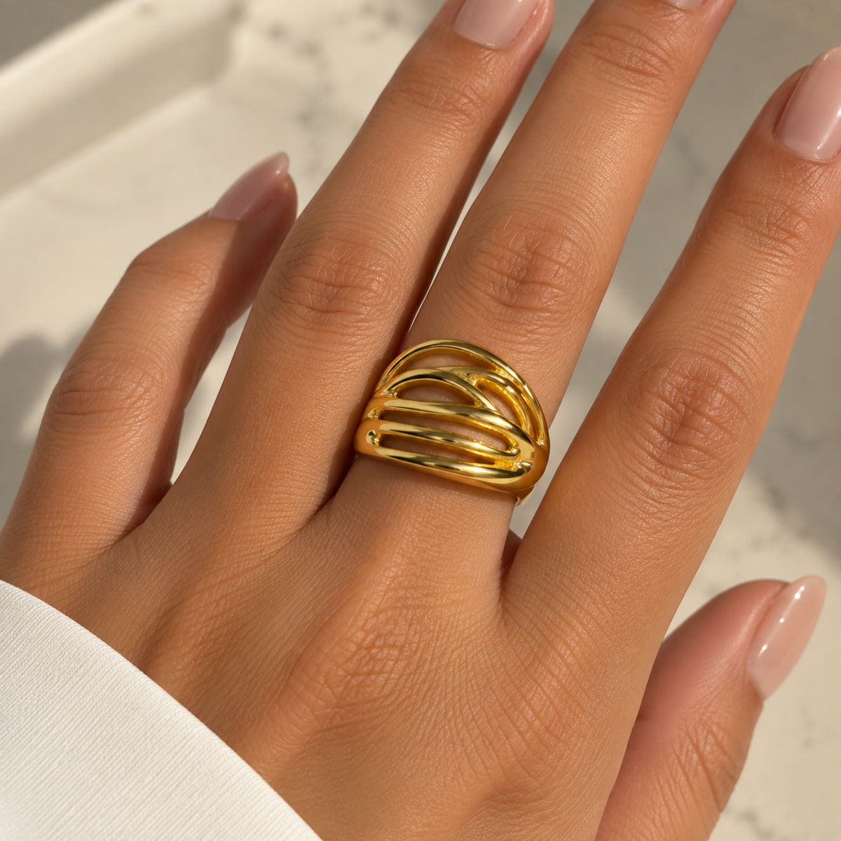Bague ajustabble - INES