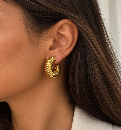 Boucles d'oreilles AMBRE