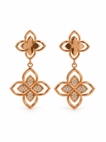 Boucles Rose Gold Yasmina