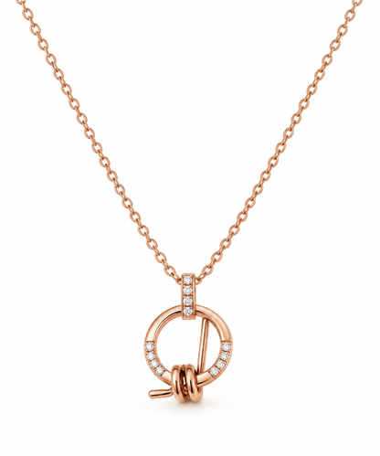 Collier rose gold Oria